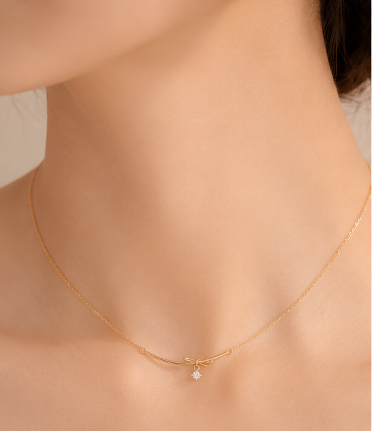 Lumina Bow Necklace