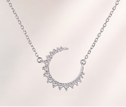 Crescent Glow Necklace