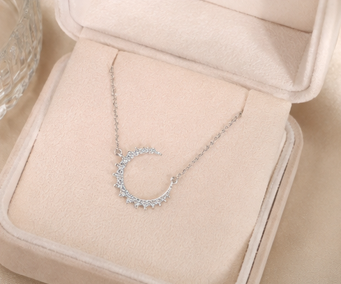 Crescent Glow Necklace