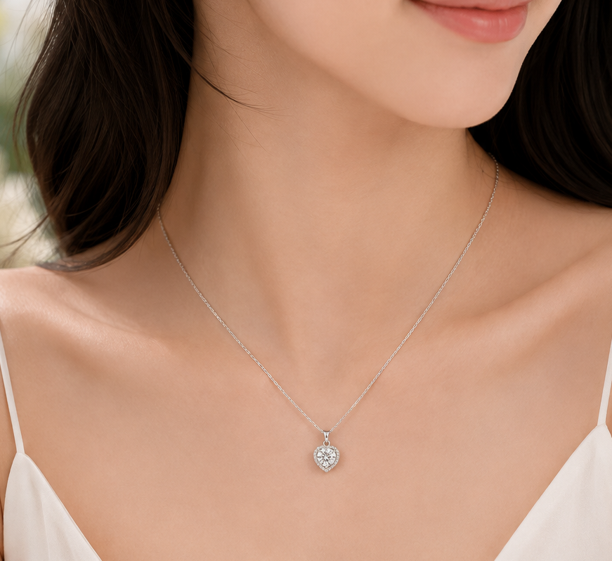 Lumière Heart Necklace