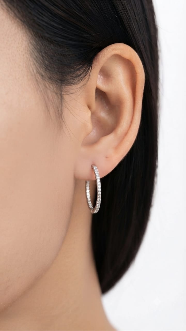 Serenade Pavé C Hoops