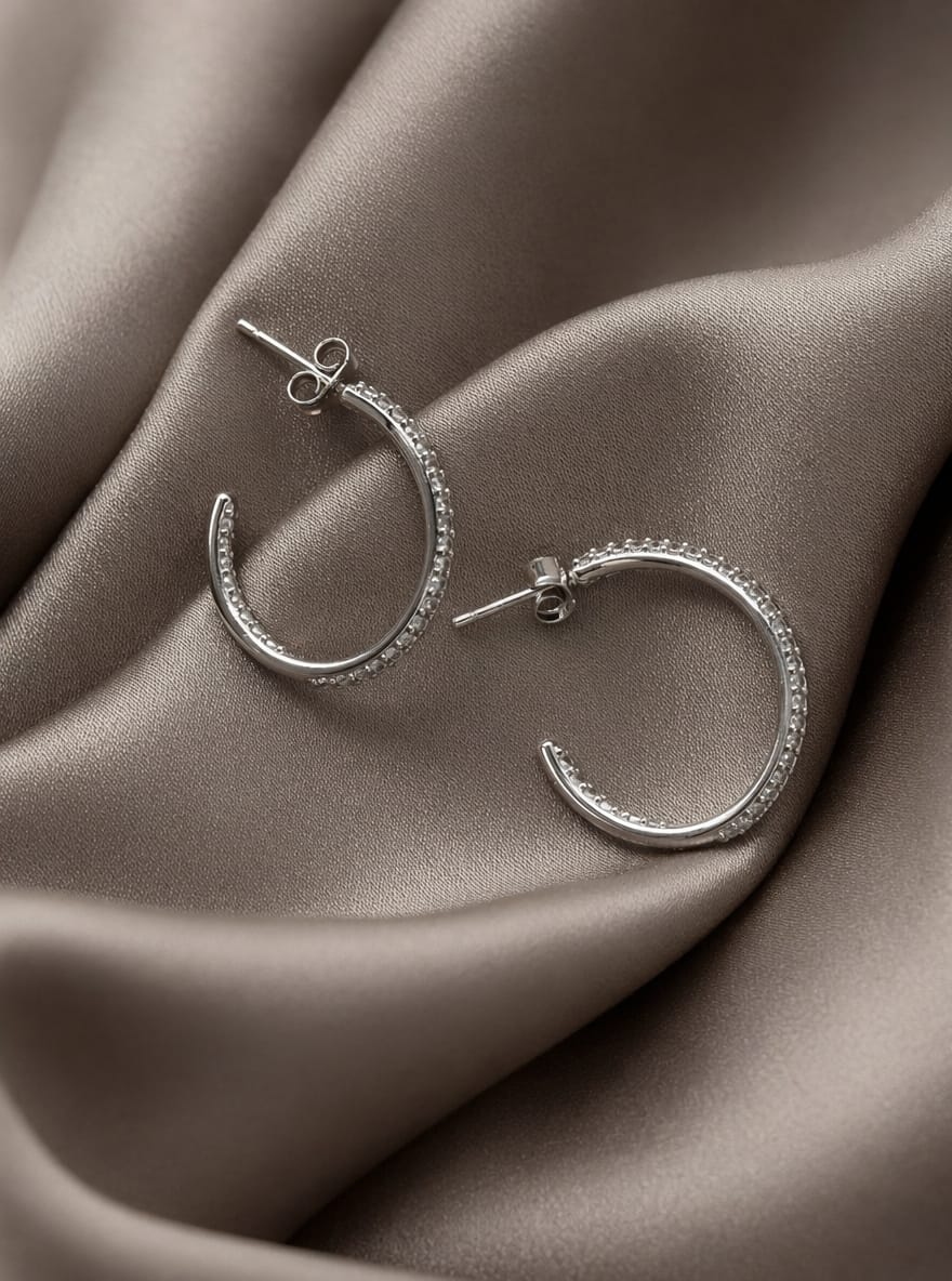 Serenade Pavé C Hoops
