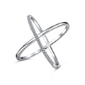 Whisper Cross Ring